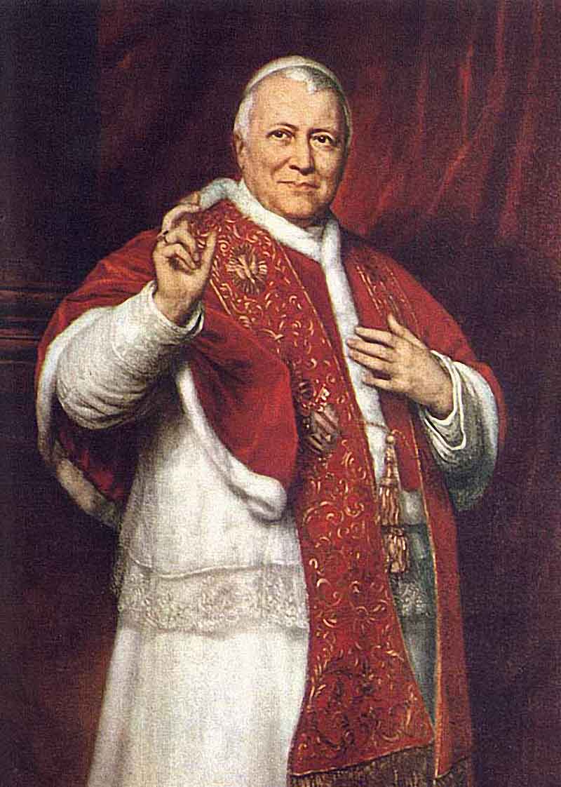Pie IX, le pape de l'infaillibilité