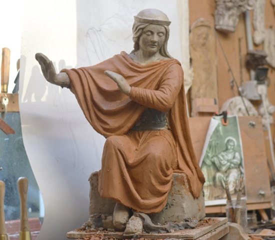 Projet de statue de saint Herménégilde