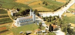 Photo aérienne de Medjugorje en 1981