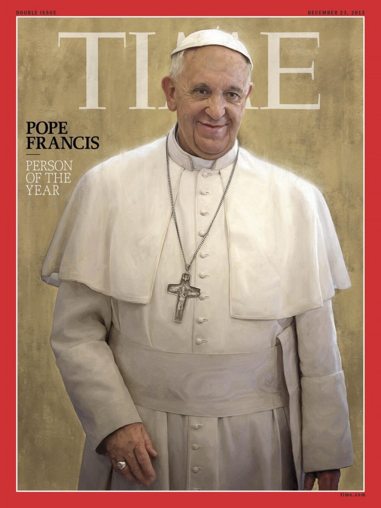 pape François, personnalité de l’année pour « Time Magazine »