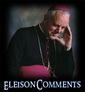 "Eleison Comments" Bishop Williamson