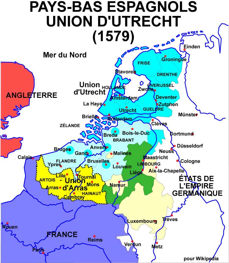1579, Union d'Utrecht