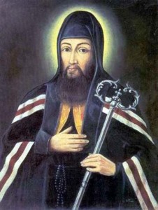 Saint Josaphat Kuncewicz de Wladimir, archevêque de Polotsk.