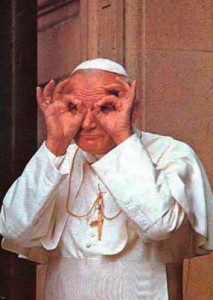 Jean Paul II fait le double 666 digital