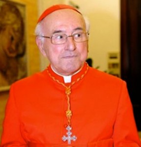 L'abbé Walter Brandmüller déguisé en cardinal...