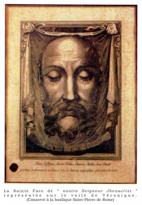 Image de la Ste Face de NS Jésus-Christ